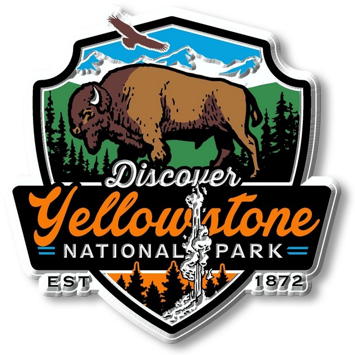 NCP105 Yellowstone National Park Magnet